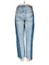 American Eagle Outfitters 100% Cotton Color Block Blue Jeans Size 2 - photo 2
