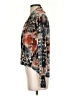 Ariella Brown Long Sleeve Blouse Size S - photo 5