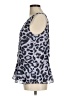 CAbi 100% Polyester Silver Purple Sleeveless Blouse Size M - photo 5