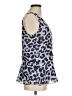 CAbi 100% Polyester Silver Purple Sleeveless Blouse Size M - photo 4