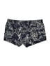 Express Print Blue Shorts Size 6 - photo 2