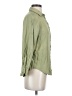 better / together Green 3/4 Sleeve Button-Down Shirt Size S - photo 4