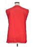 J.Crew Factory Store 100% Polyester Red Short Sleeve Top Size XL - photo 2