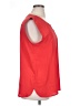 J.Crew Factory Store 100% Polyester Red Short Sleeve Top Size XL - photo 4