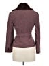 MNG Burgundy Wool Coat Size 6 - photo 2