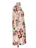 Le Lis Floral Tan Pink Casual Dress Size M - photo 4