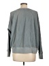 CLEO + WOLF 100% Cotton Floral Gray Pullover Sweater Size L - photo 2