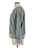 CLEO + WOLF 100% Cotton Floral Gray Pullover Sweater Size L - photo 5