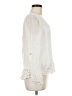 Tempo Paris Ivory Long Sleeve Blouse Size M - photo 4