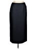 Le Suit 100% Polyester Solid Black Formal Skirt Size 14 - photo 1