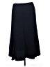 NYCC Solid Black Formal Skirt Size 14W - photo 2