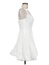 Unbranded 100% Polyester Stars White Cocktail Dress Size 8 - photo 4
