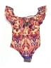Unbranded Paisley Red Swimsuit Top Size XL - photo 2