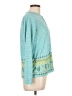 Pleat Pleat by Rafael 100% Polyester Teal Blazer Size L - photo 4