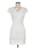 Bebe White Casual Dress Size 6 - photo 1