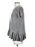 Dantelle Gray Short Sleeve Top Size S - photo 5