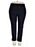 Avenue Solid Blue Active Pants Size 22 - photo 1