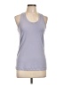 X by Gottex Gray Purple Active Tank Size L - photo 1