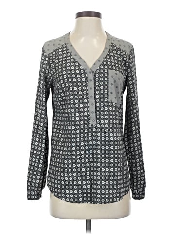 Merona Long Sleeve Blouse (view 1)