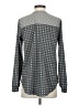 Merona 100% Polyester Gray Long Sleeve Blouse Size S - photo 2