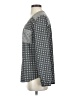 Merona 100% Polyester Gray Long Sleeve Blouse Size S - photo 5