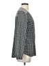 Merona 100% Polyester Gray Long Sleeve Blouse Size S - photo 4