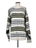 Unbranded Chevron-herringbone White Pullover Sweater Size S (estimated) - photo 1
