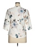 Unbranded Ivory Short Sleeve Blouse Size XL - photo 2