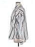 Zara 100% Polyester Stripes Ivory Long Sleeve Blouse Size XL - photo 5