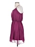 Final Touch Solid Purple Casual Dress Size S - photo 5