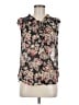 Marisol 100% Polyester Floral Black Sleeveless Blouse Size M - photo 1