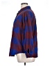 Maurices 100% Cotton Plaid Blue Long Sleeve Button-Down Shirt Size XL - photo 5