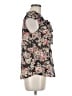 Marisol 100% Polyester Floral Black Sleeveless Blouse Size M - photo 4