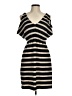 Red Haute Stripes Black Casual Dress Size M - photo 1