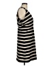 Red Haute Stripes Black Casual Dress Size M - photo 4