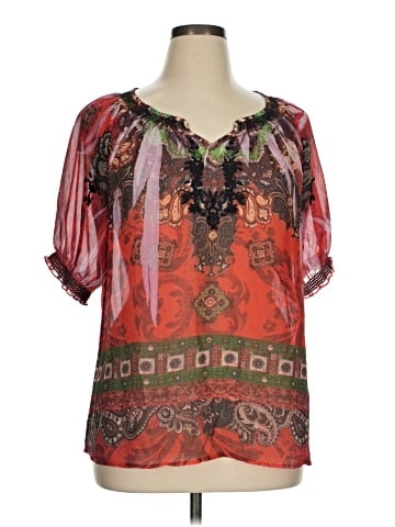 Venezia Short Sleeve Blouse (view 1)