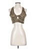 Fabletics Animal Print Brown Gold Tank Top Size L (estimated) - photo 1