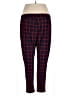 Shein Curve Plaid Red Casual Pants Size 4X - photo 2