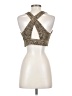 Fabletics Animal Print Brown Gold Tank Top Size L (estimated) - photo 2