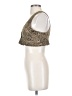 Fabletics Animal Print Brown Gold Tank Top Size L (estimated) - photo 5