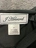 J Howard Solid Black Cocktail Dress Size 6 - photo 7