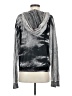 Hard Tail Metallic Silver Pullover Sweater Size S - photo 2