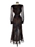 Express Animal Print Black Cocktail Dress Size S - photo 2