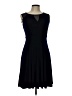 En Focus Studio Solid Black Cocktail Dress Size 10 - photo 1