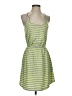 Express Stripes Green Casual Dress Size S - photo 1