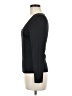 Tahari Black Long Sleeve Top Size M - photo 5