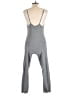 Something Navy Chevron-herringbone Gray Jumpsuit Size XL (estimated) - photo 2