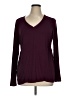 Daniel Rainn Burgundy Long Sleeve Top Size XL - photo 1