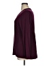 Daniel Rainn Burgundy Long Sleeve Top Size XL - photo 5