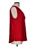 NY&C Red Sleeveless Blouse Size L - photo 4